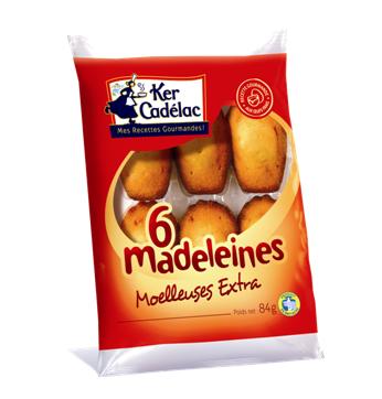 Catalogue Produits > Produits > Madeleines Nature x6 84g